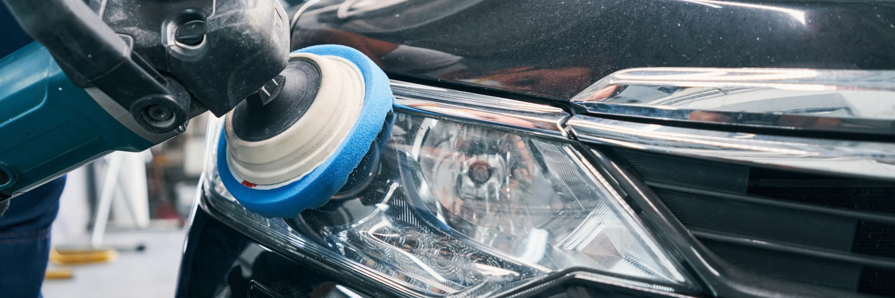 Headlight Restoration in Progress